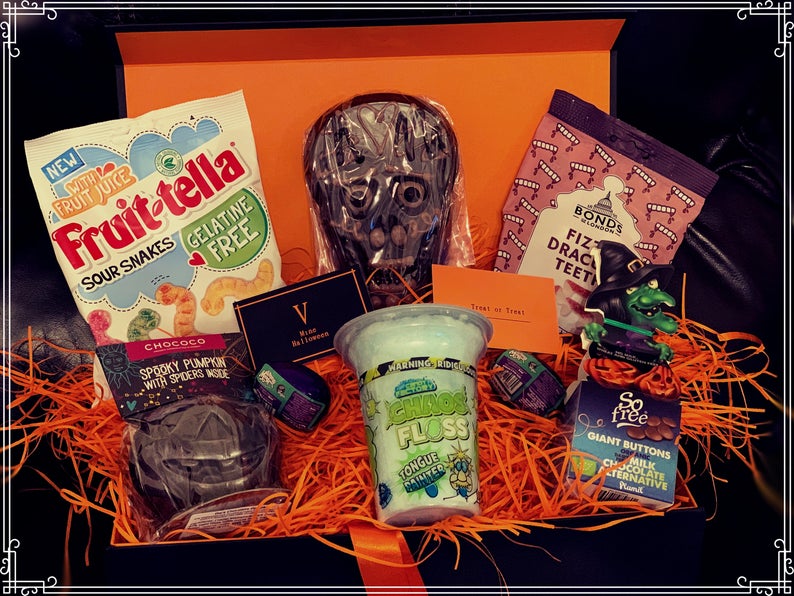 Luxury Halloween Vegan Gift Box Treat or Treat